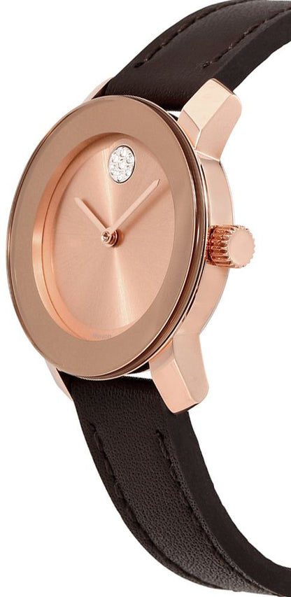 Movado Bold Rose Dial Women's Watch 3600438