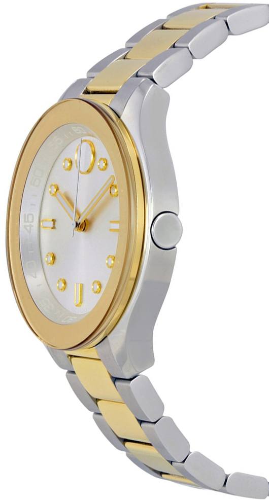 Movado Bold Gold & Steel Women's Watch 3600418