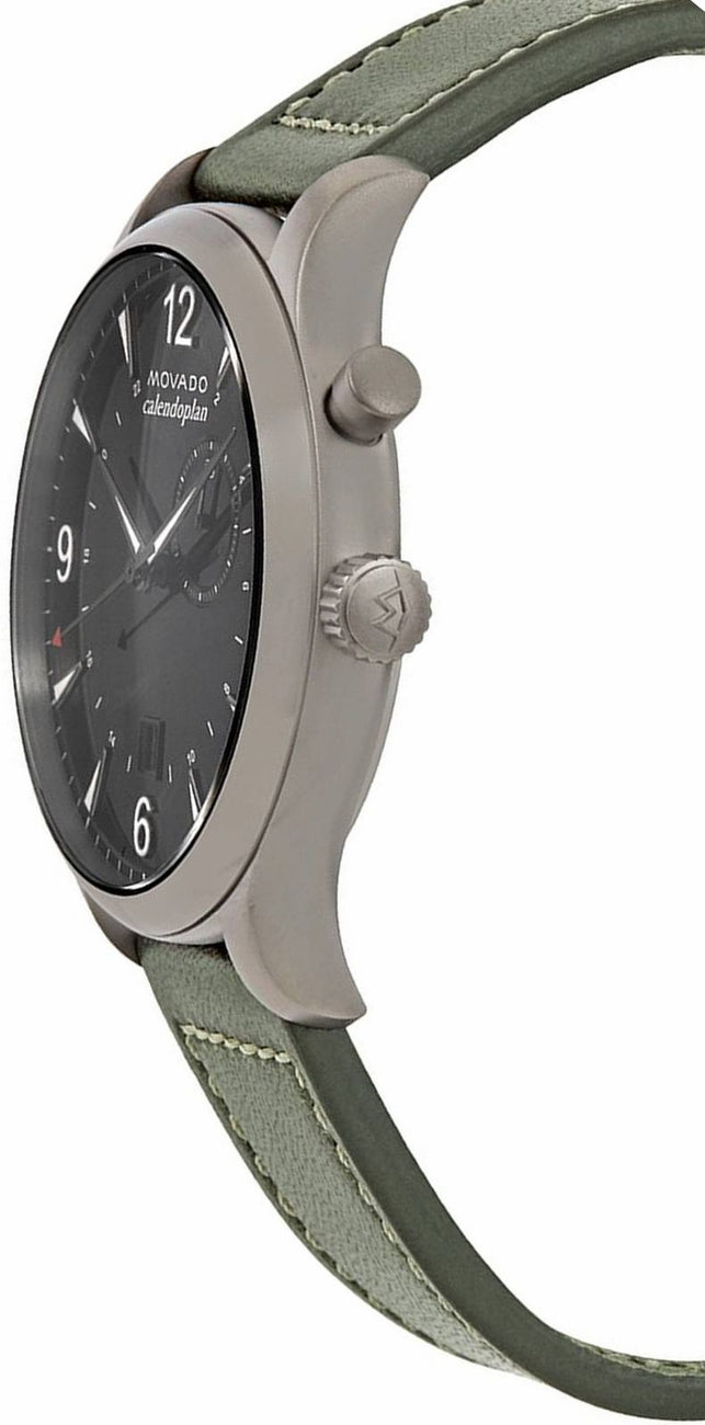 Movado Heritage Black Dial Men's Watch 3650019