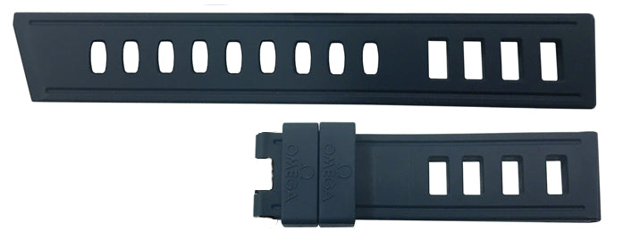 Omega Seamaster 20mm Blue Rubber Strap O032CA4752057