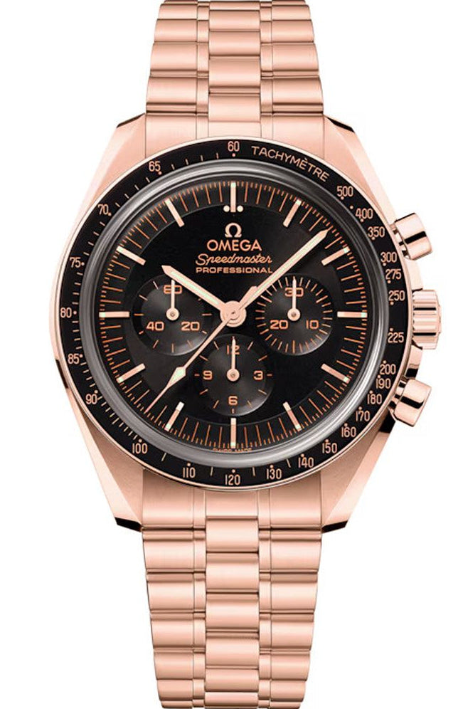 Omega Speedmaster Moonwatch Rose Gold Men's Watch 310.60.42.50.01.001