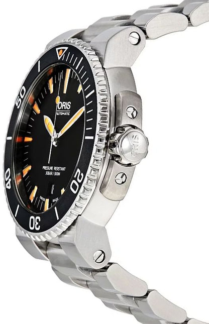 Oris Aquis Date Black Dial Men's Watch 73376534159MB
