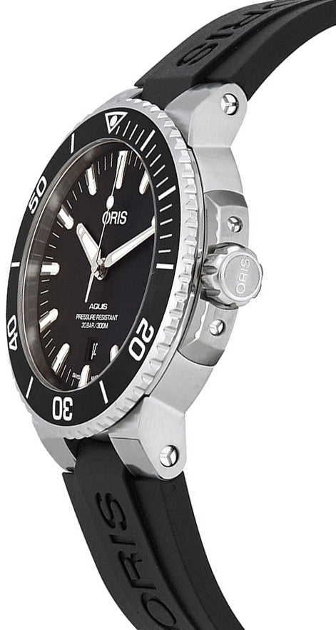 Oris Aquis Date Black Dial Men's Watch 73377304154RS