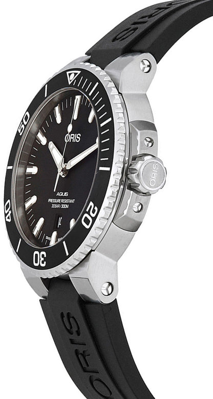 Oris Aquis Date Black Dial Men's Watch 73377304154RS