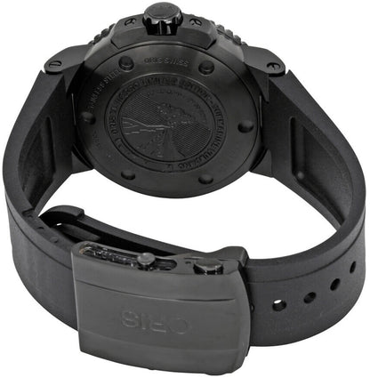 Oris Aquis El Hierro Limited Edition Black Steel 43mm Men's Watch 73376534783RS