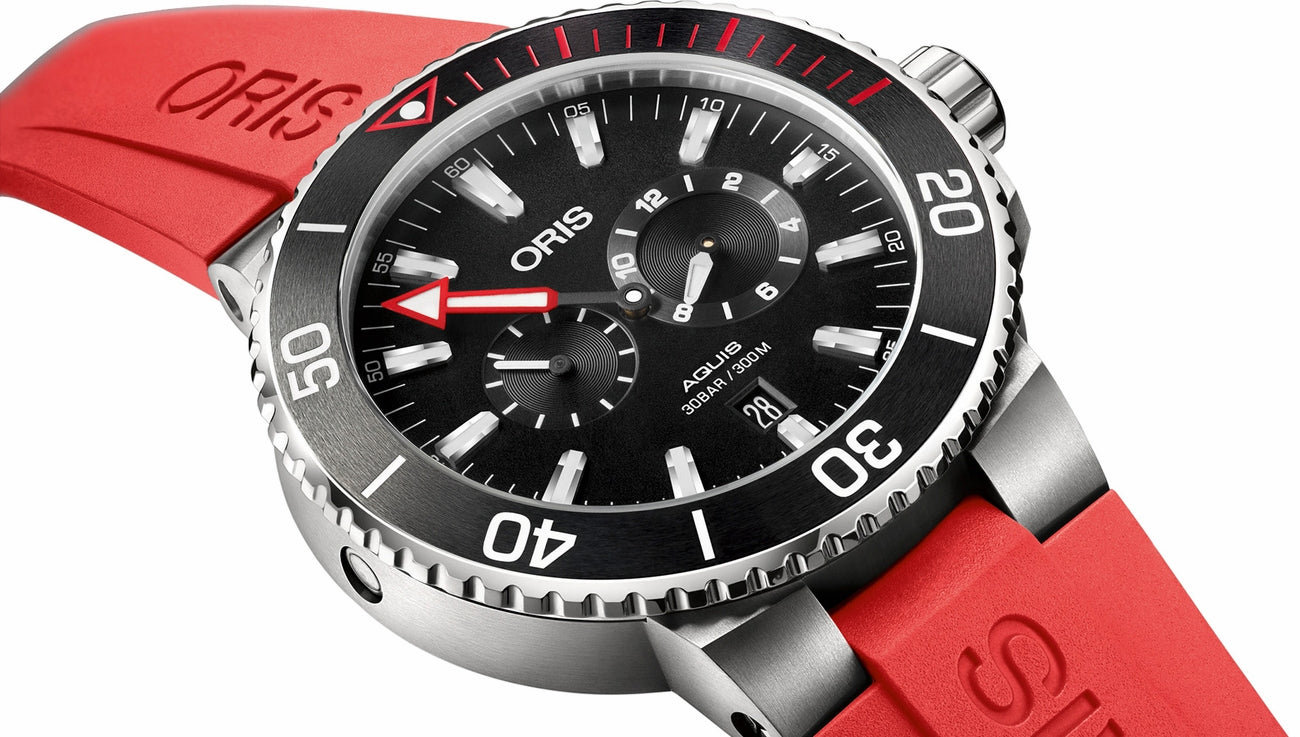 Oris Aquis Regulateur Der Meistertaucher Men's Watch 74977347154MB+RS