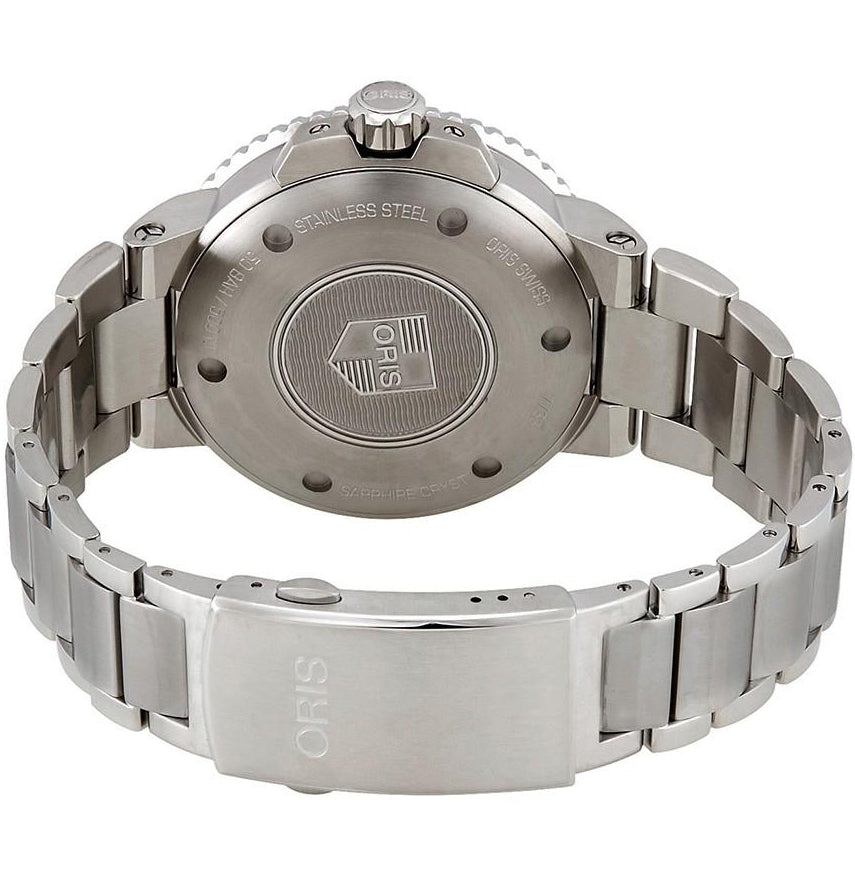 Oris Aquis Small Second, Date Blue Dial Diving Watch 74377334135MB