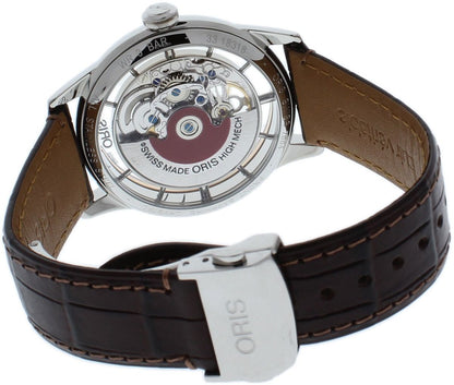 Oris Artelier Skeleton 73476846351LS-BROWN