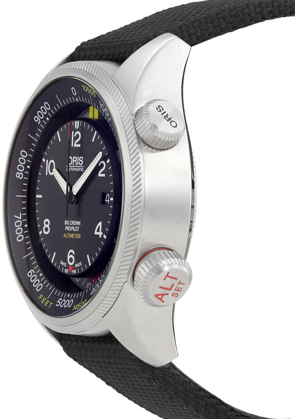 Oris Big Crown ProPilot Altimeter with Feet Scale 73377054134FS-BLACK