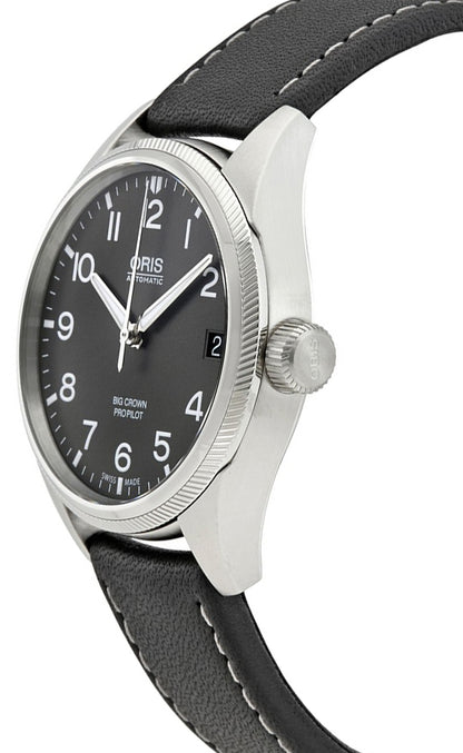 Oris Big Crown ProPilot Date Grey Dial Watch 75176974063LS