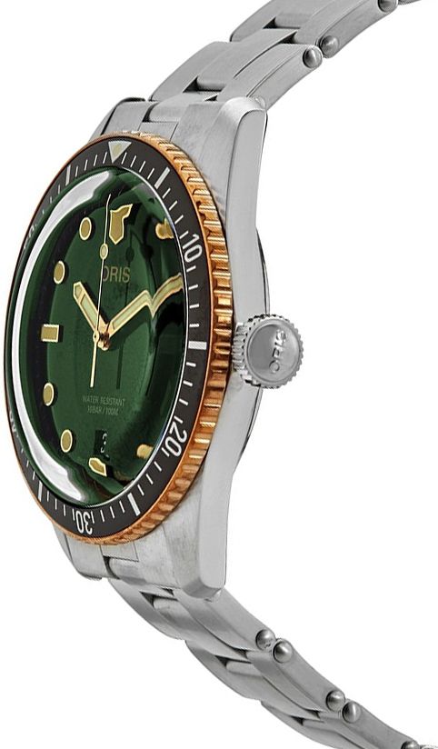 Oris Divers Sixty-Five 40mm Steel Men's Watch 73377074357MB