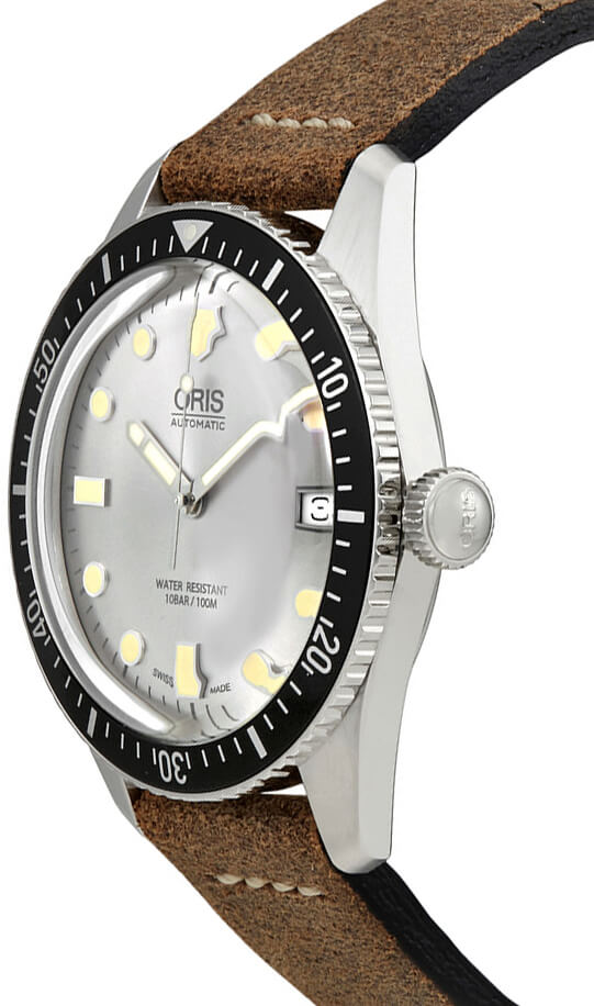 Oris Divers Sixty-Five Silver Dial Men's Watch 73377204051LS