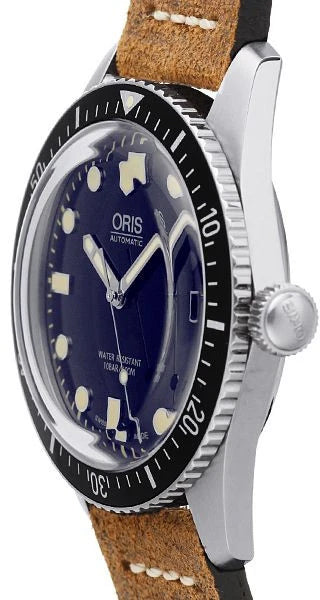 Oris Divers Sixty-Five Blue Dial Men's Watch 73377204055LS-AGED