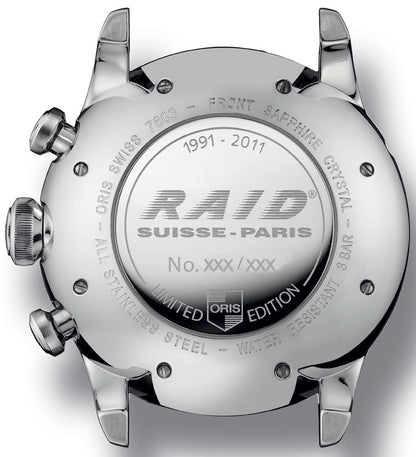 Oris RAID 2011 Chronograph Limited Edition 67676034094LS