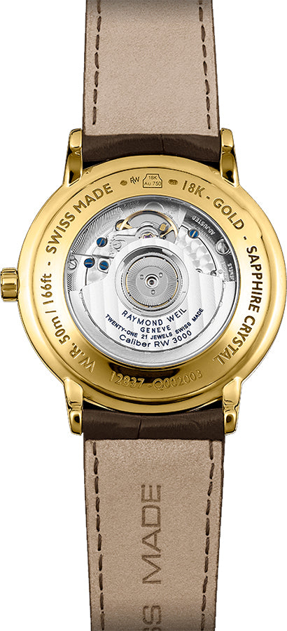 Raymond Weil Maestro Gold Men's Watch 12837-G-05658