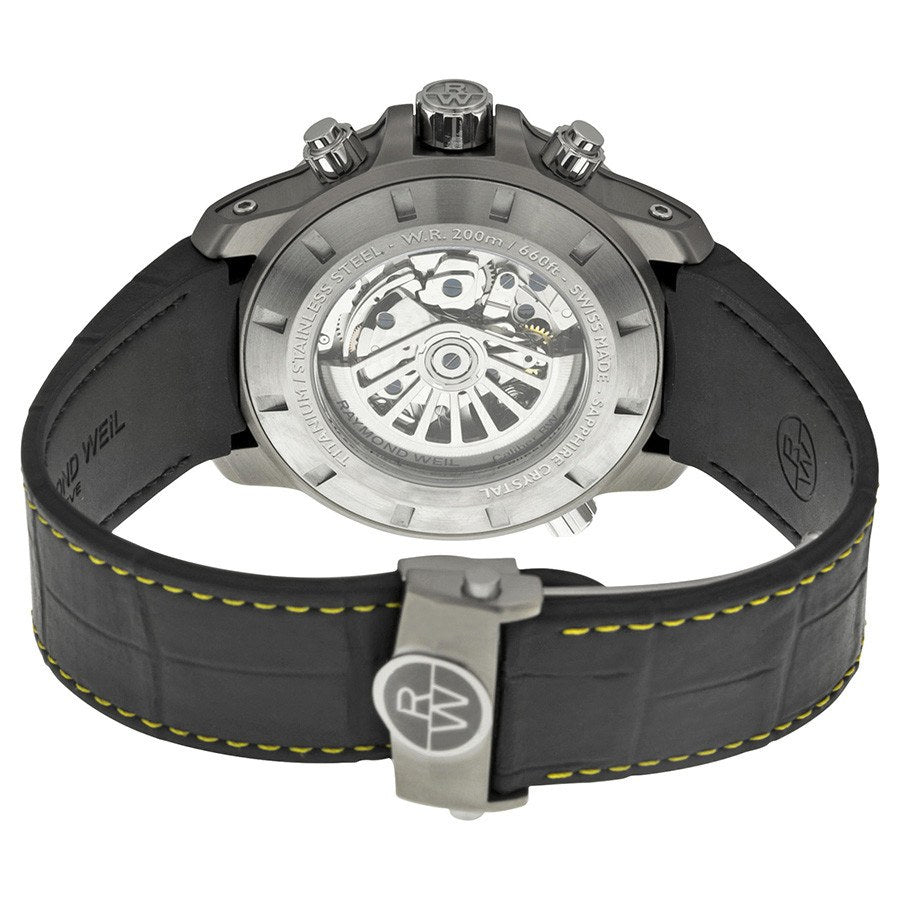 Raymond Weil Nabucco Black Dial Men's Watch 7850-TIR-05207