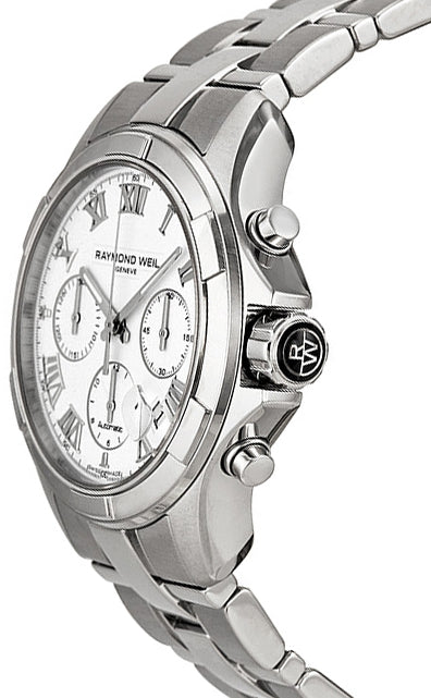 Raymond Weil Parsifal White Dial Men's Watch 7260-ST-00308