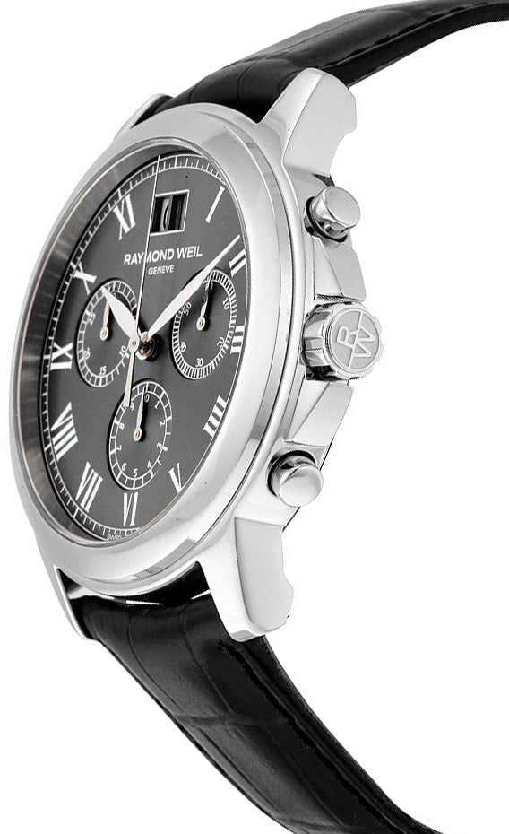 Raymond Weil Tradition Grey Dial Men's Watch 4476-STC-00600