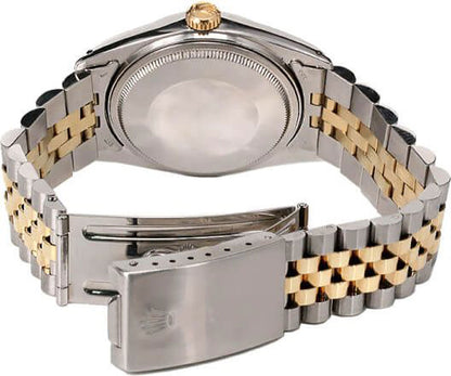 Rolex Datejust 36 Black & Silver Dial Watch 116203