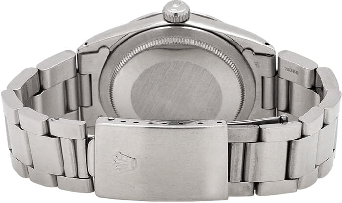 Rolex Explorer 36mm Stainless Steel Black Dial Men's Watch 1016