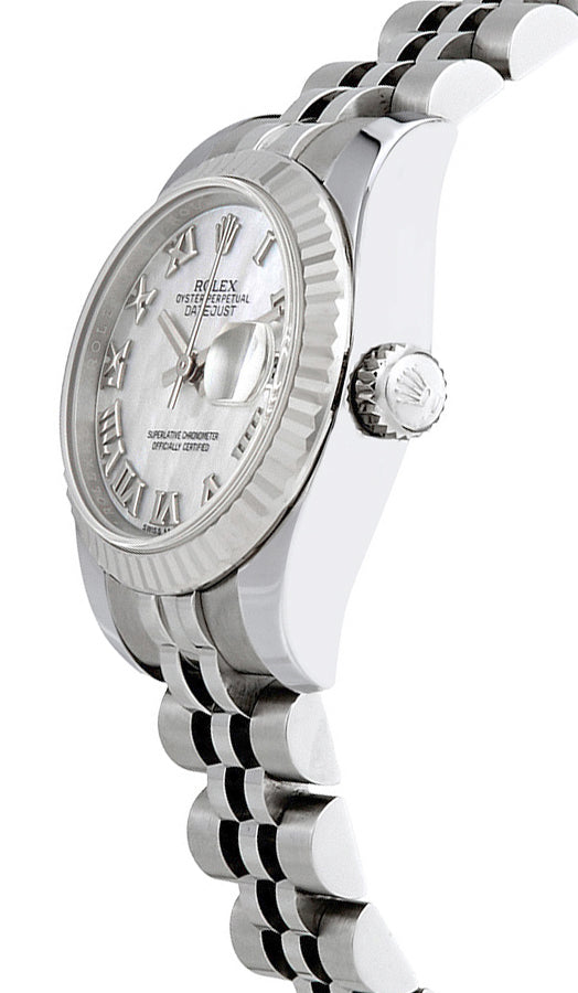 Rolex Lady-Datejust 26 Mother of Pearl Jubilee Bracelet Watch 179174