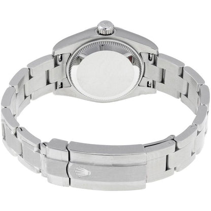 Rolex Oyster Perpetual 26 Rhodium Grey Dial Women's Watch 176200