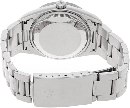 Rolex Oyster Perpetual Date 34 Black Dial Women's Watch 15210