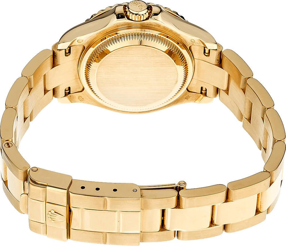 Rolex Yacht-Master 29 White Dial Yellow Gold Watch 169628