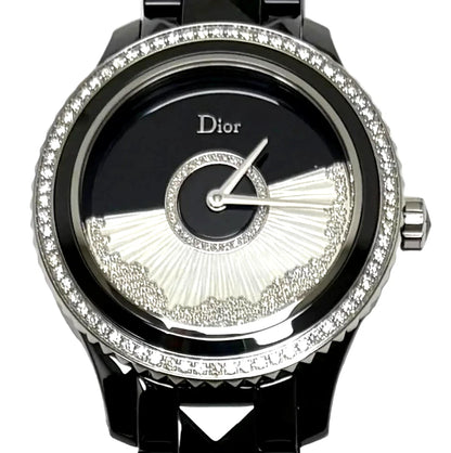 Christian Dior VIII Grand Bal Black Ceramic Women's Watch CD124BE3C003
