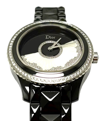 Christian Dior VIII Grand Bal Black Ceramic Women's Watch CD124BE3C003