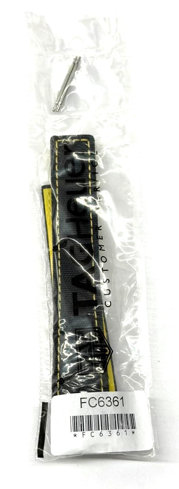 Tag Heuer Aquaracer 21.5mm Black Fabric Strap FC6361
