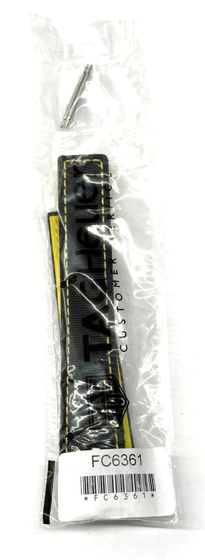 Tag Heuer Aquaracer 21.5mm Black Fabric Strap FC6361