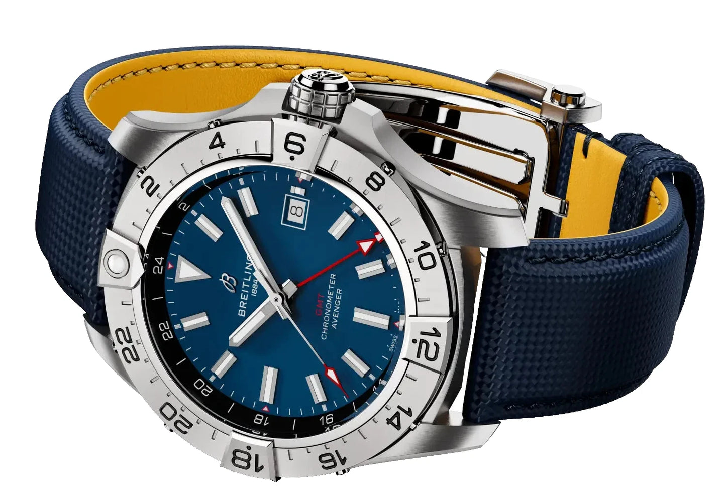 Breitling Avenger Automatic GMT 44 Blue Dial Men's Watch A32320101C1X1