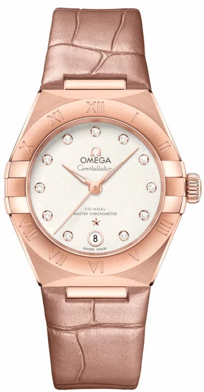 Omega Constellation Silver Diamond Dial Women's Watch 131.53.29.20.52.002
