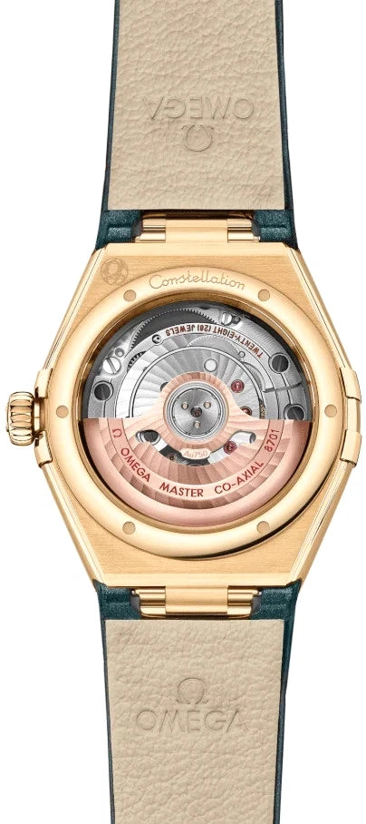 Omega Constellation Yellow Dial Yellow Gold Women's Watch 131.58.29.20.58.001