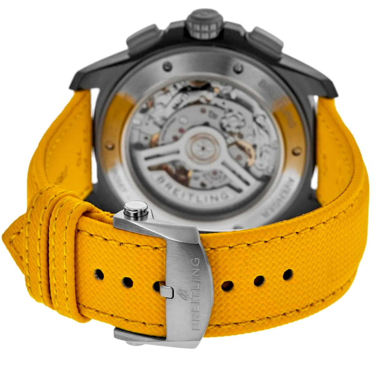Breitling Avenger B01 Chronograph 44 Night Mission Yellow Men's Watch SB0147101I1X1
