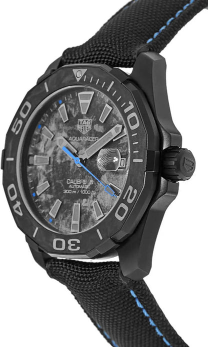 Tag Heuer Aquaracer Black Dial Carbon Men's Watch WBD218C.FC6447