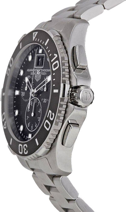 Tag Heuer Aquaracer Chronograph Black Dial Men's Watch CAN1010.BA0821