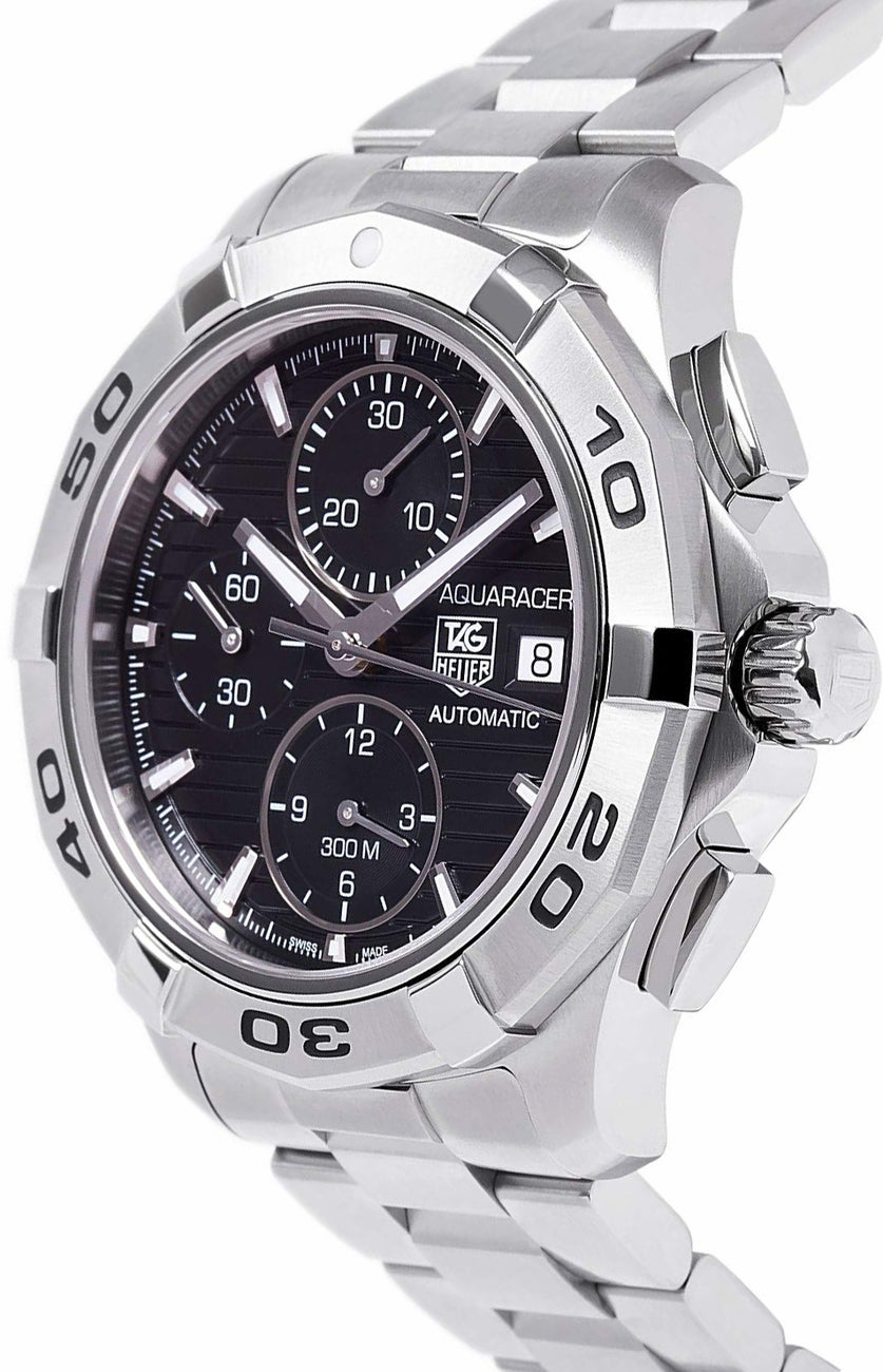 Tag Heuer Aquaracer Black Dial Men's Luxury Watch CAP2110.BA0833