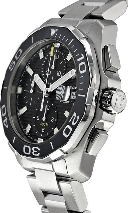 Tag Heuer Aquaracer Chronograph Black Dial Men's Watch CAY211A.BA0927
