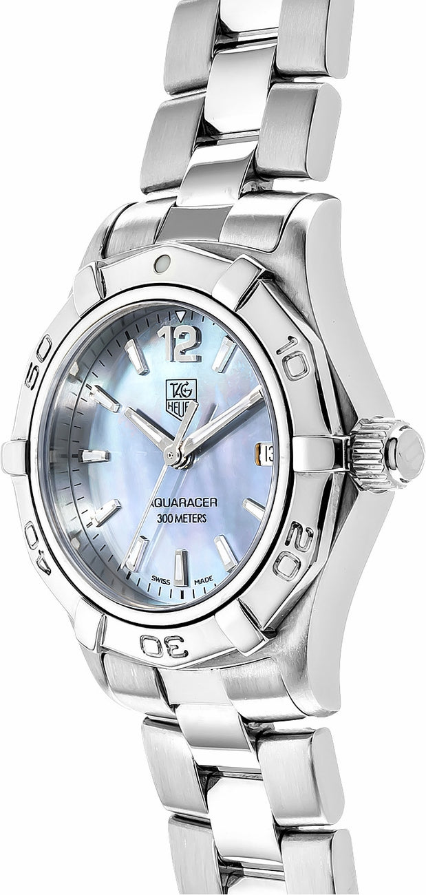 Tag Heuer Aquaracer Blue Mother of Pearl Women's Watch WAF1417.BA0823