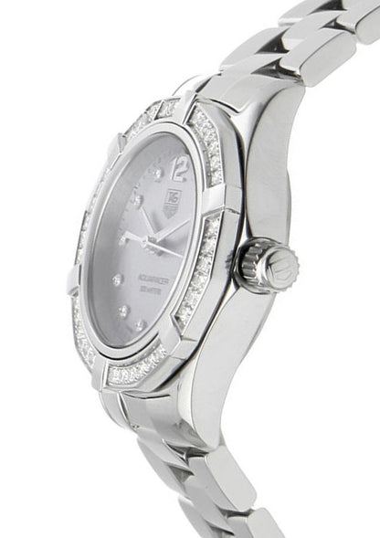 Tag Heuer Aquaracer Blue Pearl & Diamond Dial Women's Watch WAF141J.BA0813