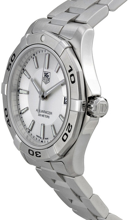 Tag Heuer Aquaracer Silver Dial Steel Men's Watch WAP1111.BA0831