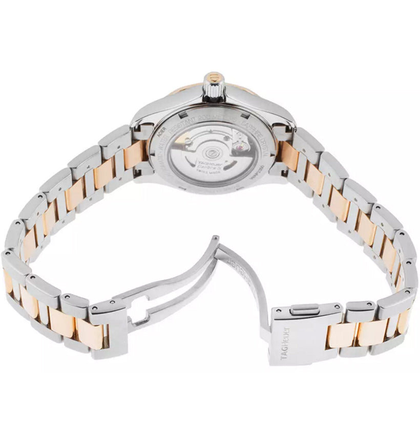 Tag Heuer Aquaracer Calibre 5 Rose Gold Women's Watch WAP2350.BD0838