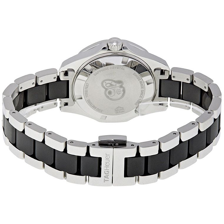 Tag Heuer Aquaracer Black Dial Diamond Ladies Watch WAY131E.BA0913