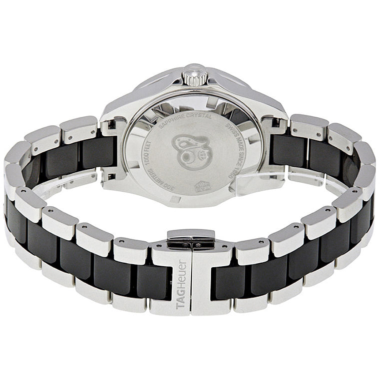 Tag Heuer Aquaracer Black Dial Diamond Ladies Sport Watch WAY131G.BA0913
