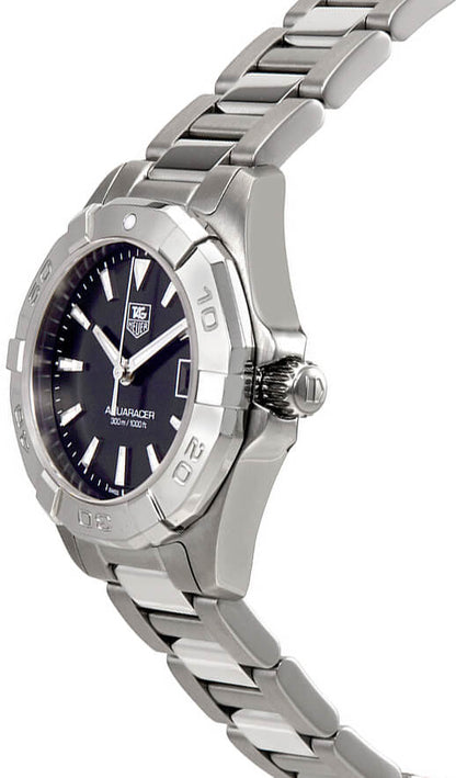 Tag Heuer Aquaracer Black Dial Stainless Ladies Watch WAY1410.BA0920