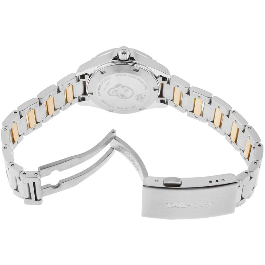 Tag Heuer Aquaracer Gold & Steel Ladies Luxury Watch WAY1455.BD0922