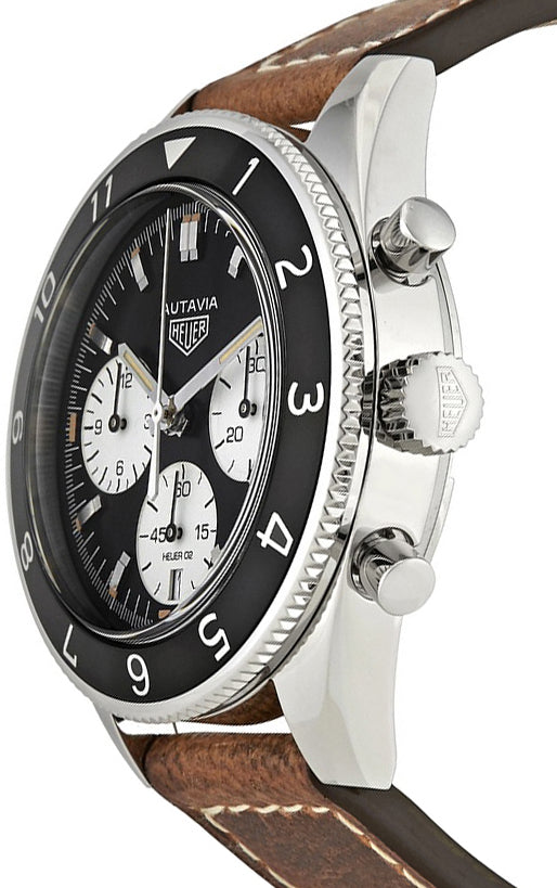 Tag Heuer Autavia Chronograph Caliber Heuer Men's Watch CBE2110.FC8226