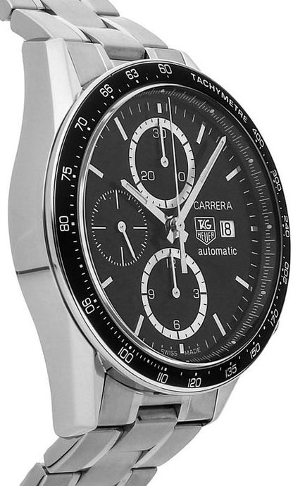 Tag Heuer Carrera 41mm Black Dial Men's Watch CV2010.BA0794